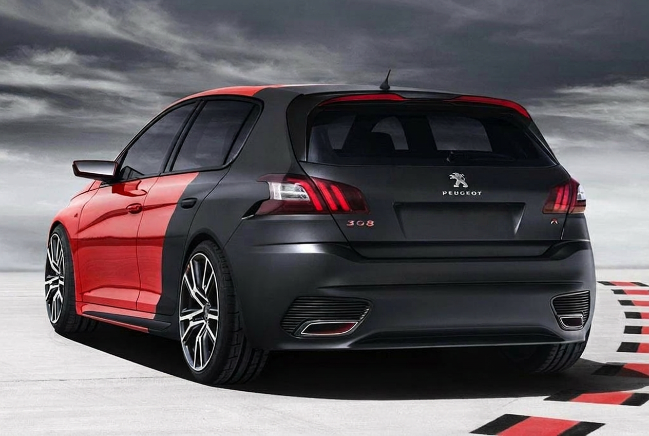 Peugeot 308 R πίσω όψη